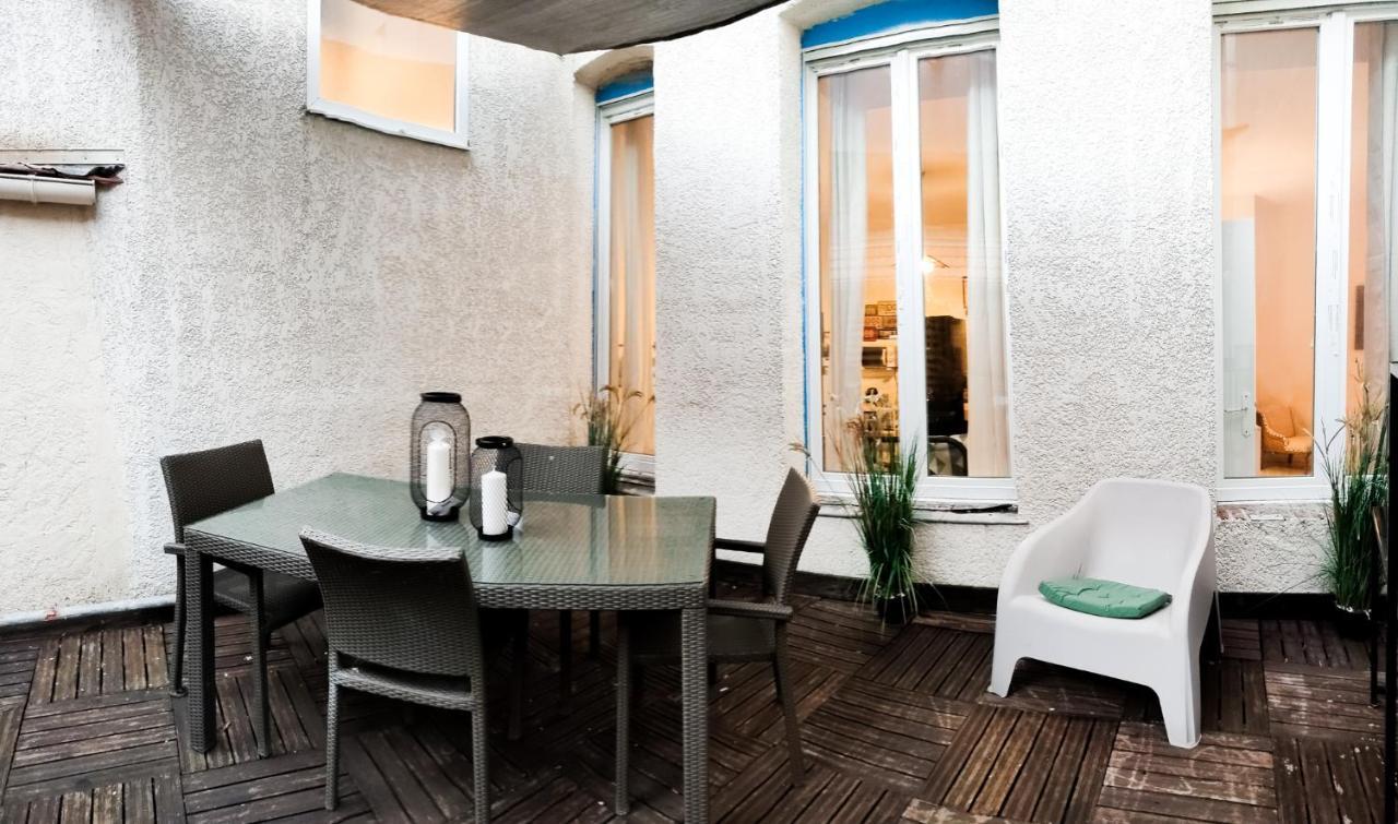 L'Echappee Belle - Terrasse 25M2 - Centre Ville - Lit Queen Size سانت كونتان المظهر الخارجي الصورة
